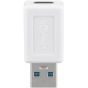 USB 3.0 SuperSpeed Adaptateur USB-A à USB-C™, blanc