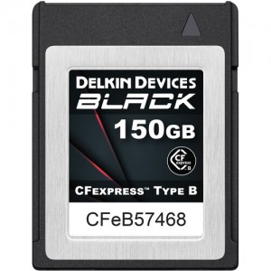 DELKIN CF Express Type B 4.0 150Gb BLACK DELKIN CF Express Type B 4.0 150Gb BLACK